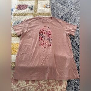 Ladies Coach X Kaffe Pink T-shirt in size L